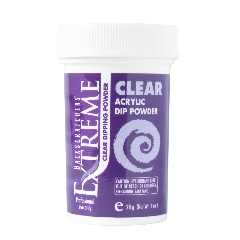 Backscratchers Extreme Acrylic Clear Powder