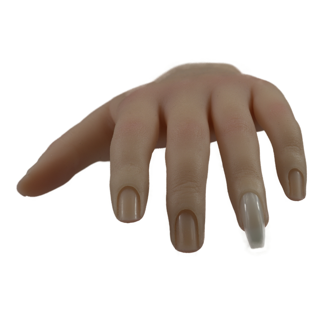 Handmaid Practice Hand With Stand Heather