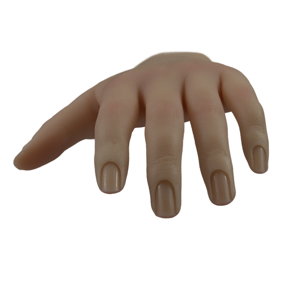 Handmaid Practice Hand With Stand Heather